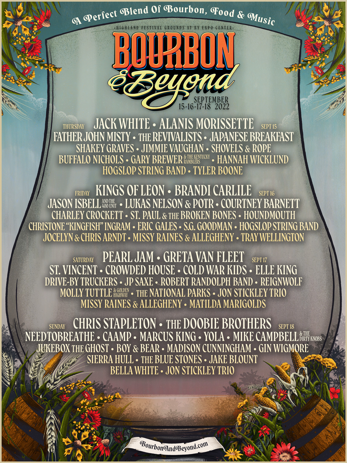 Bourbon & Beyond Festival 2022 Lineup, Tickets and Dates